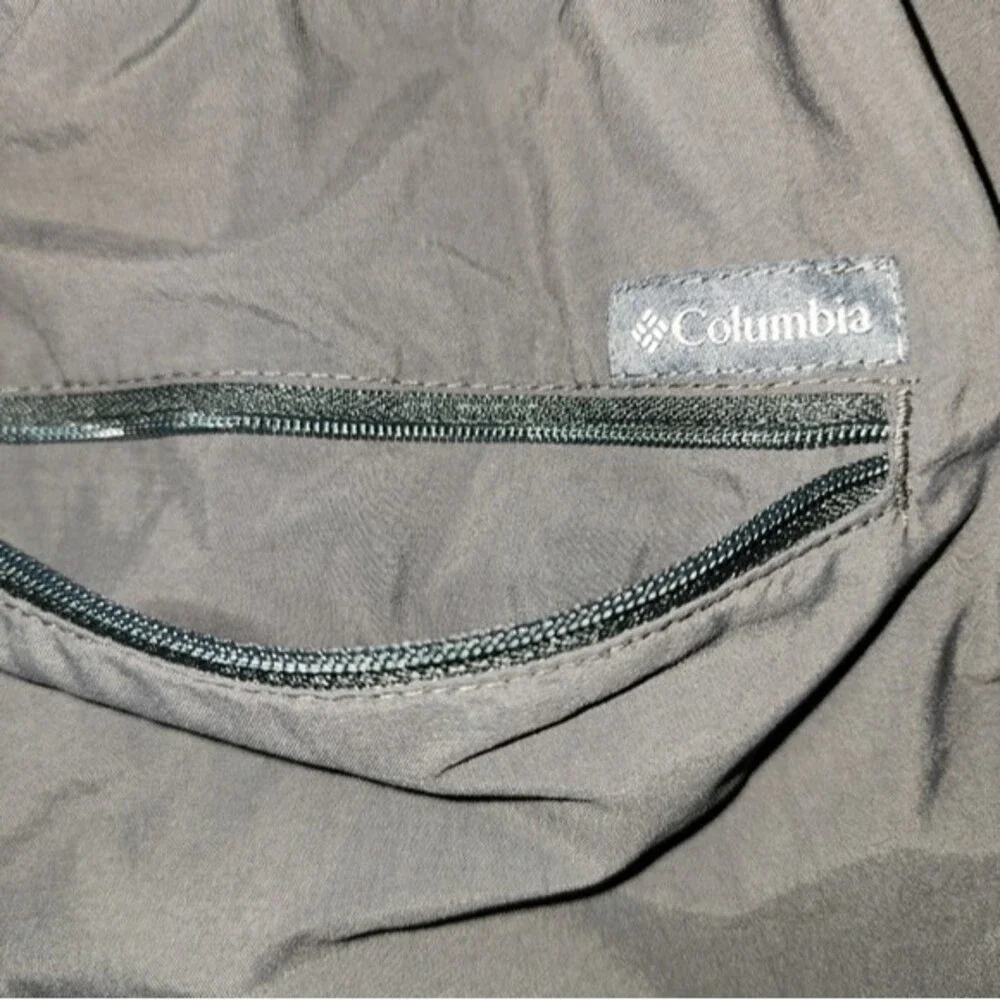 Columbia‎ Dark Gray Nylon Adjustable Waist Swim Trunks Size XXL